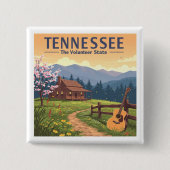 ヴィンテージテネシー 缶バッジ (正面)
