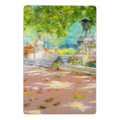 ヴィンテージテラス、プロスペクトパーク(1887)スケッチ ミニクリップボード (裏面)