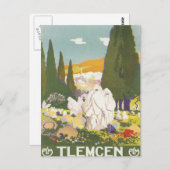 ヴィンテージテルマクエンアルジェリア ポストカード (正面/裏面)