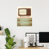 ヴィンテージテレビスター ポスター (ホームオフィス)