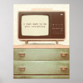 ヴィンテージテレビスター ポスター (正面)