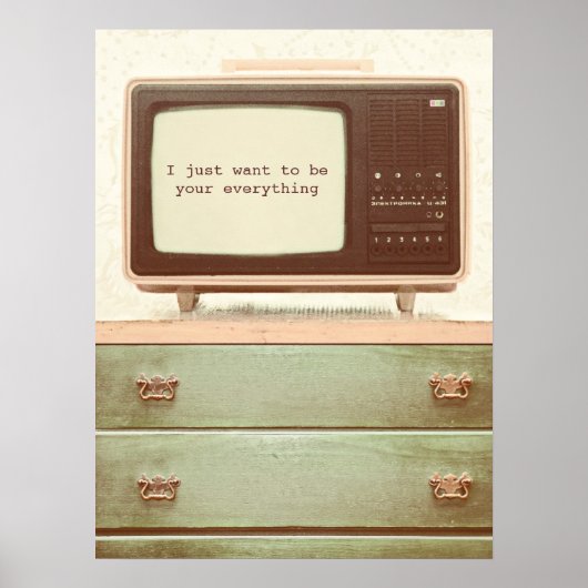 ヴィンテージテレビスター ポスター (正面)