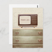 ヴィンテージテレビスター ポストカード (正面/裏面)