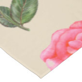 ヴィンテージテーブルクロスピンクロセスフラワーフローラボタニー テーブルクロス (アングル)