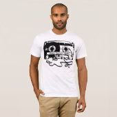 ヴィンテージテープSprayPaint Design.ai Tシャツ (正面フル)