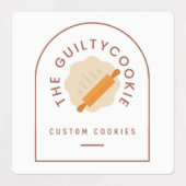 ヴィンテージテーマベーカリー/製品ロゴシール ラベル (デザイン1)