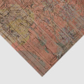 ヴィンテージテ素朴クスチャオレンジピーチデクページ 薄葉紙 (詳細)