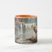 ヴィンテージディアウッドランド滝 マグカップ (中央)