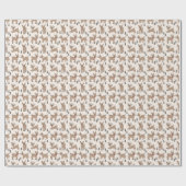 ヴィンテージディアクリスマスノベルティ ラッピングペーパー (フラット)