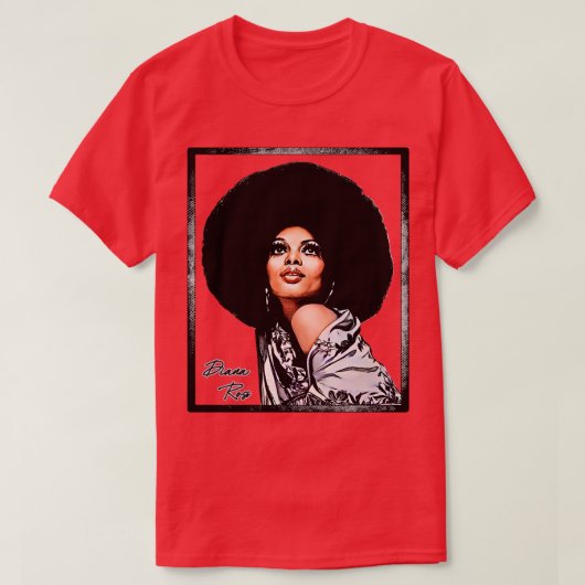 ヴィンテージディアナグランジロススタイルTシャツ Tシャツ (デザイン正面)