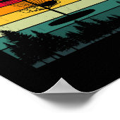 ヴィンテージディスクゴルフパパギフト最高の-パパBy Par ポスター (角)