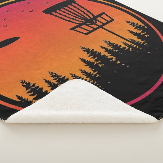 ヴィンテージディスクゴルフフロルフフリスビープレーヤレトロ シェルパブランケット (3/4)