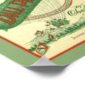 ヴィンテージディルピックラガーシートミュージックカバーコピー ポスター (角)