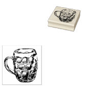 ヴィンテージディンプルピントビアマグアートスタンプ ラバースタンプ (押印)