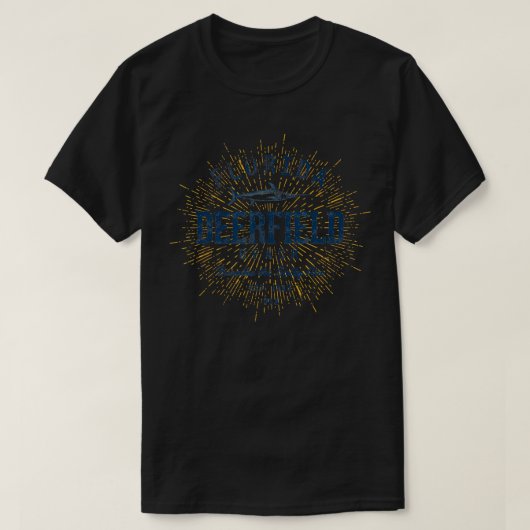 ヴィンテージディーフィールドビーチ Tシャツ (デザイン正面)