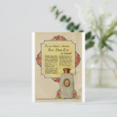 ヴィンテージディールキスタルクパウダーと1924 ポストカード (スタンド正面)