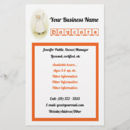 ヴィンテージデイサービスビジネスフライヤー チラシ