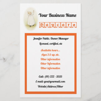 ヴィンテージデイサービスビジネスフライヤー チラシ