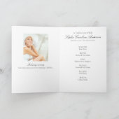 ヴィンテージデイジーのライフプログラムのお祝い プログラム (内部)