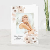 ヴィンテージデイジーのライフプログラムのお祝い プログラム (正面)