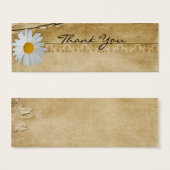 ヴィンテージデイジーサンキューノート (正面&裏面)