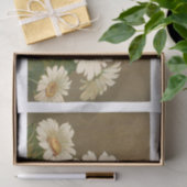 ヴィンテージデイジーティッシュペーパー 薄葉紙 (ギフト)