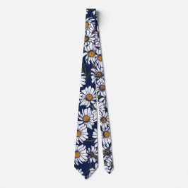 ヴィンテージデイジーデイジーガーデンパターンガーデナー ネクタイ