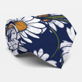 ヴィンテージデイジーデイジーガーデンパターンガーデナー ネクタイ (ロール)