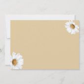 ヴィンテージデイジービーバースデーパーティーサンキューカード サンキューカード (裏面)