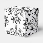 ヴィンテージデイジーフローラエッチング（ブラック） フェイバーボックス (裏面サイド)