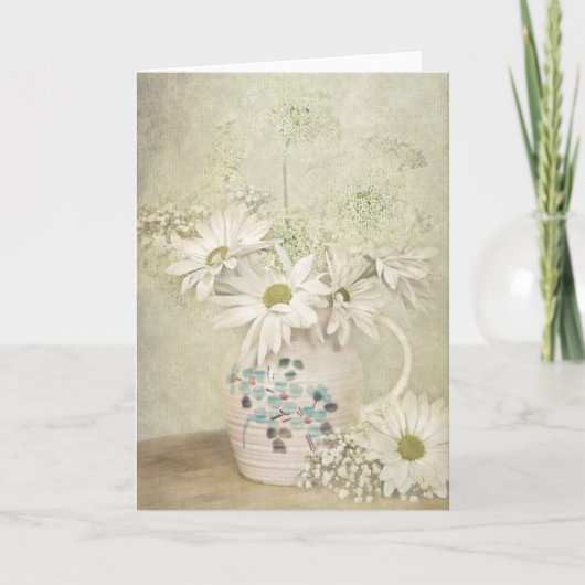 ヴィンテージデイジーブーケの投手 カード (正面)