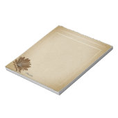 ヴィンテージデイジーワイルドフラワーオールド紙パーソナル ノートパッド (回転)