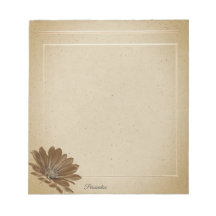 ヴィンテージデイジーワイルドフラワーオールド紙パーソナル