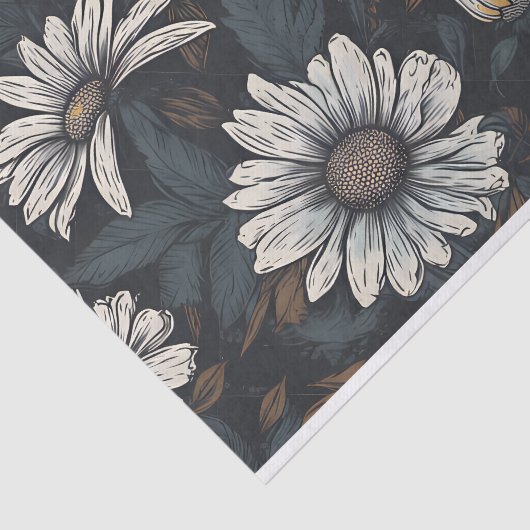 ヴィンテージデイジー切り離しデイジー切り離し 薄葉紙 (詳細)