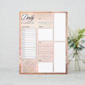 ヴィンテージデイジー毎日プランナー (スタンド正面)