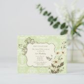 ヴィンテージデイジー第70~79回エレガントバースデーパーティー 招待状 (スタンド正面)