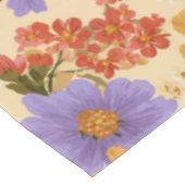 ヴィンテージデイジー花柄(2) テーブルクロス (アングル)