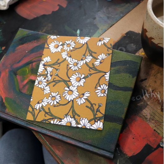 ヴィンテージデイジー ポストカード