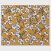 ヴィンテージデイジー ラッピングペーパー (フラット)