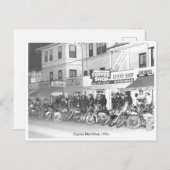 ヴィンテージデイトナバイクウィーク通りビュー ポストカード (正面/裏面)