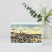 ヴィンテージデイトナビーチフロリダポストカード ポストカード (スタンド正面)