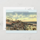 ヴィンテージデイトナビーチフロリダポストカード ポストカード (正面/裏面)