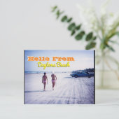 ヴィンテージデイトナビーチフロリダポストカード ポストカード (スタンド正面)