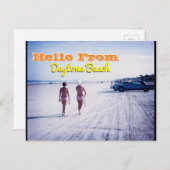 ヴィンテージデイトナビーチフロリダポストカード ポストカード (正面/裏面)