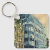 ヴィンテージデイリー表現建物オン艦隊通り キーホルダー (正面)