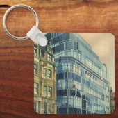 ヴィンテージデイリー表現建物オン艦隊通り キーホルダー (正面)