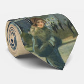 ヴィンテージデイリー表現建物オン艦隊通り ネクタイ (ロール)