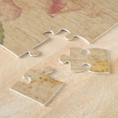 ヴィンテージデカップエフェメラバラ ジグソーパズル (側面)