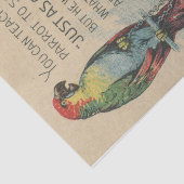 ヴィンテージデカップエフエメラパロットカタログad 薄葉紙 (詳細)