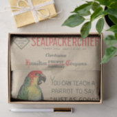 ヴィンテージデカップエフエメラパロットカタログad 薄葉紙 (ギフト)